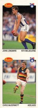 1994 Allen's Double Up Series #C253-005 John Longmire / Chris McDermott Front